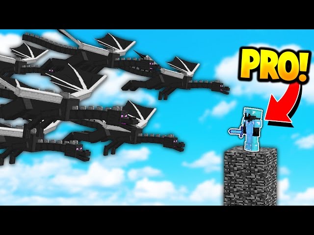 DRAGON ARMY vs MINECRAFT PRO! (Minecraft BED WARS)