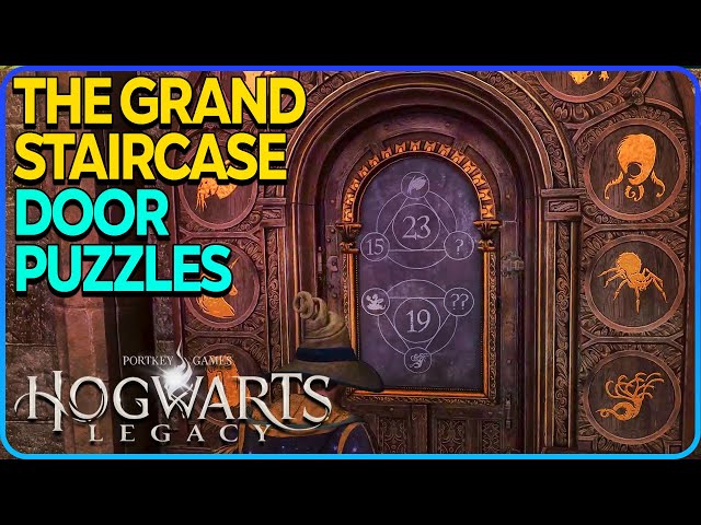 All The Grand Staircase Door Puzzles Hogwarts Legacy