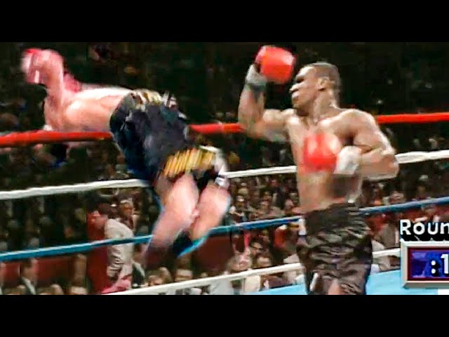 Mike Tyson's PUNCH that terrified the whole WORLD! This fight is scary to watch...