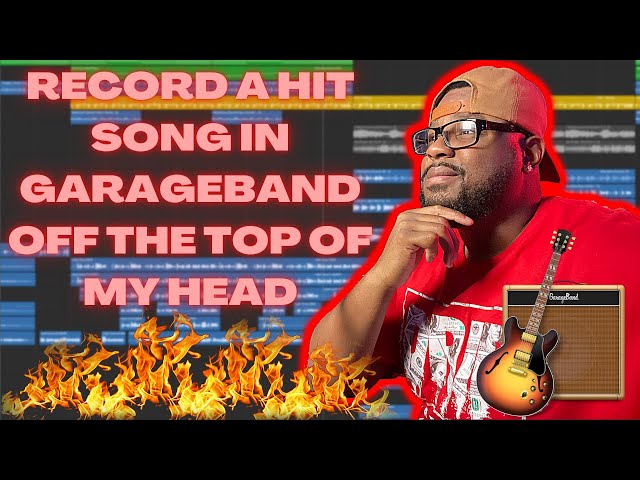 Making A Hit In Garage Band off the top of my head (LIVE)