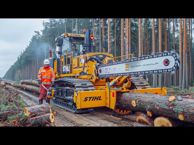36 CRAZY Powerful Wood and Forestry Machines: Heavy-Duty Equipment That Are on Another Level