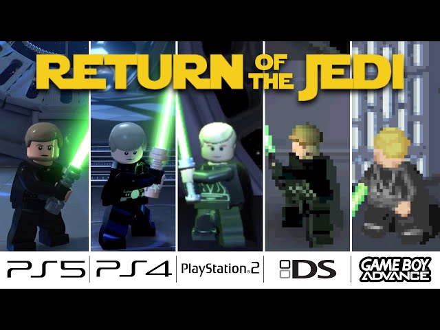 Comparing Every Version of Lego Star Wars: Part 6 - Return of the Jedi