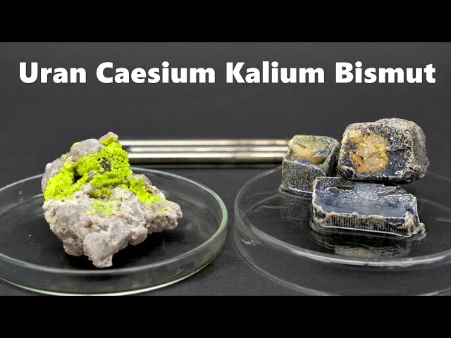 Wie Radioaktiv sind CAESIUM und URAN?  FH Aachen Nuklearchemie  [𝟰𝗞] | JJChemistry