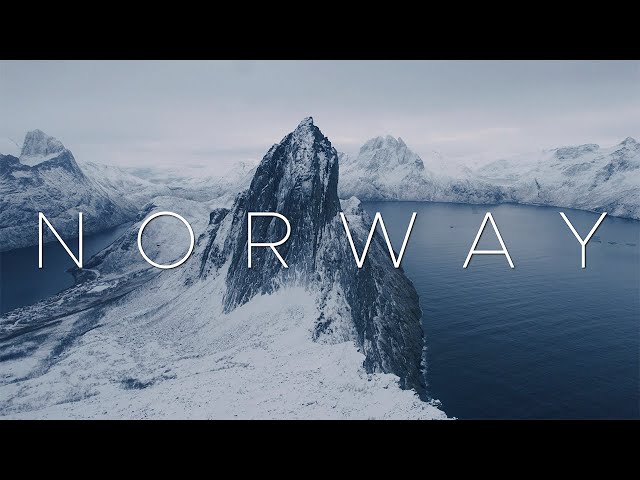 Norway 4k - Surreal Winter Landscapes with Dark Ambient Music | Deep Relaxing Film