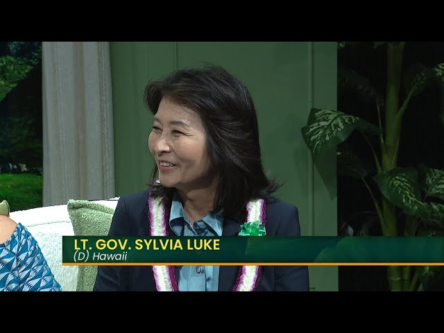 Lt. Gov. Sylvia Luke's plans for the new year