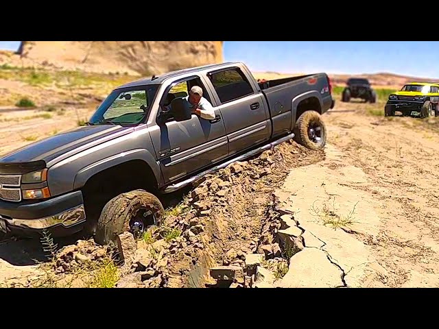 Lake Powell Drought Makes Havoc For Off Road Trucks!