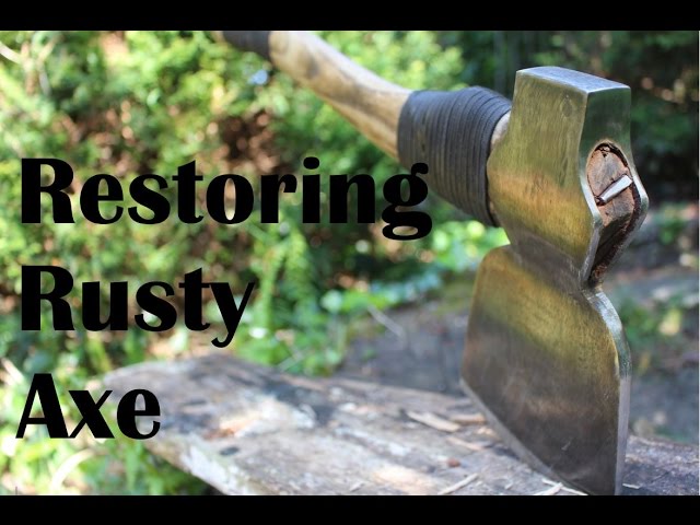 Restoring a Very Rusty Axe