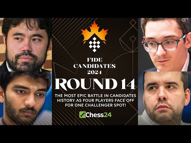 FIDE Candidates 2024 FINAL RD: Can Gukesh Be The Youngest Winner? Or Will Hikaru, Ian, Fabiano Win?