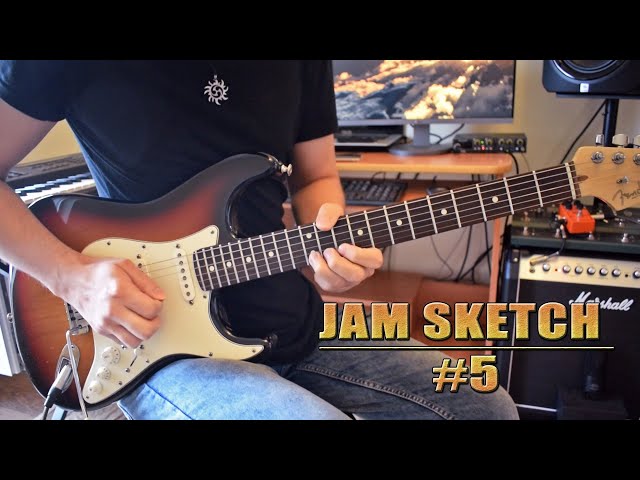 Andrey Korolev - Jam Sketch #5 (Fender Stratocaster VG Roland Usa 2006)