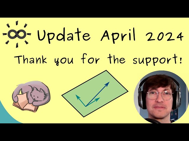 Update April 2024 - A Big Thank You!