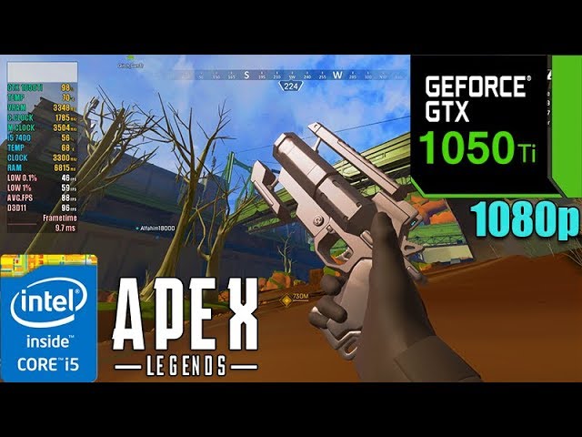 Apex Legends : Nvidia Inspector | GTX 1050TI 4GB