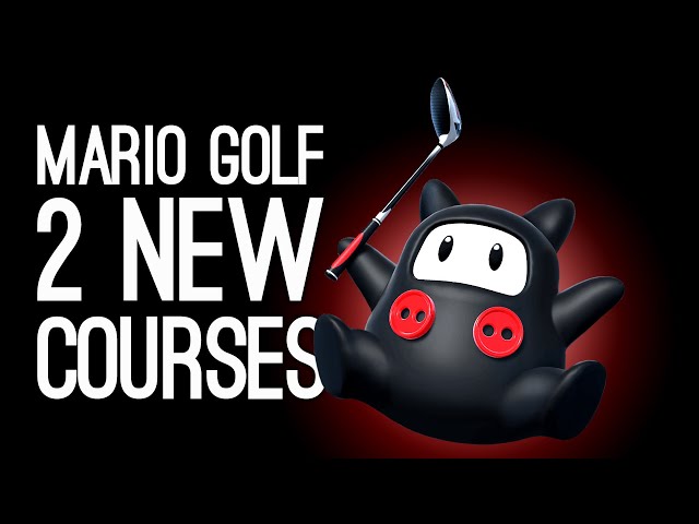 The Oxboxtra Mario Golf Open: TWO NEW COURSES! Ellen vs Andy vs Luke vs Mike⛳👿