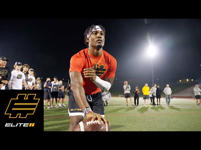 The Top High School QBs Compete in a TD Pass Competition! | Elite 11 2022