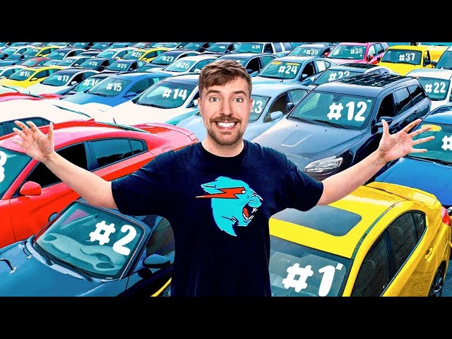 I Gave My 40,000,000th Subscriber 40 Cars