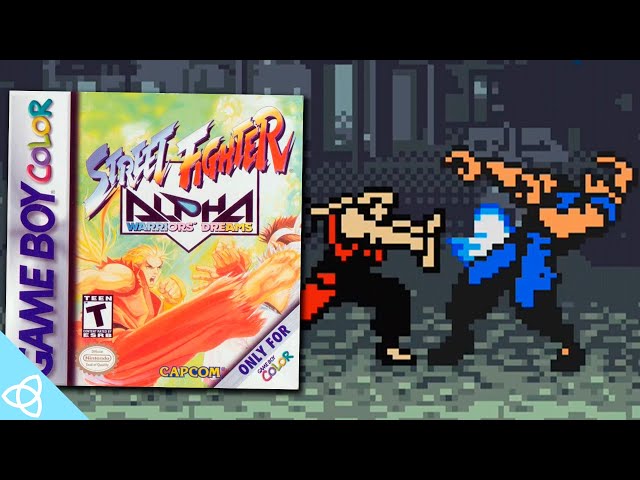Street Fighter Alpha (Game Boy Color Gameplay) | Demakes #78