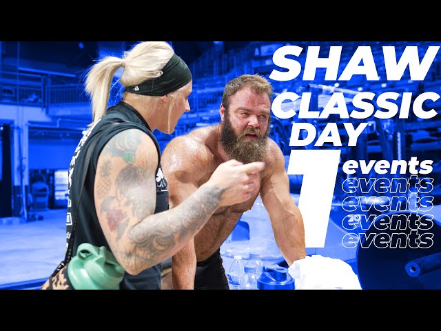 SHAW CLASSIC CONTEST DAY (Behind The Scenes) | Brian Shaw | Evan Singleton | Trey Mitchell