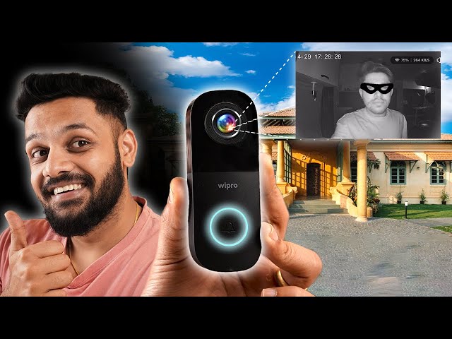 Secure your HOME with Wipro Smart Doorbell  💪🏠