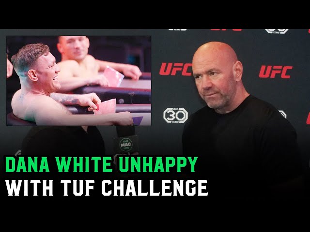 Dana White rants on TUF Coaches Challenge: "Huge f*****g clusterf**k"