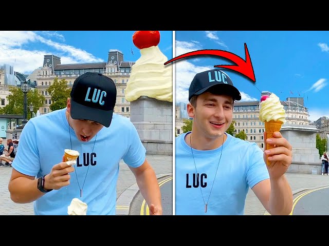 Turning Statue Into Delicious Ice-Cream | Most Watched Video On Internet