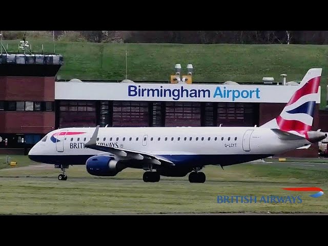 BRITISH AIRWAYS EMBRAER ERJ-190 Departure ( BHX )