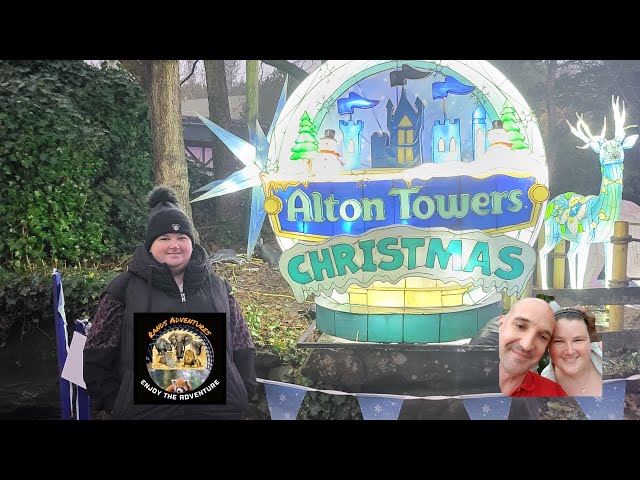 Alton Towers Lightopia walkthrough @officialaltontowers 2022 #altontowers #altontowerschristmas