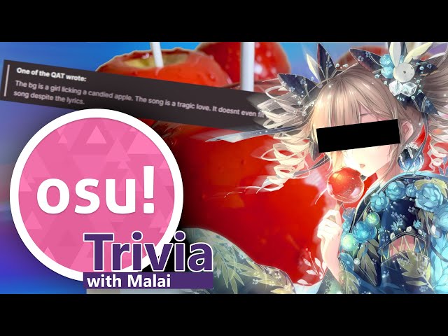This episode is about a tragic love... - osu!Trivia #shorts