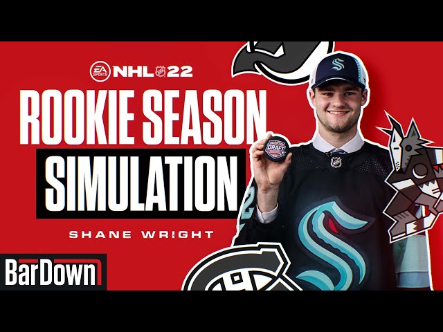 SIMMING SHANE WRIGHT'S ROOKIE SEASON IN NHL22