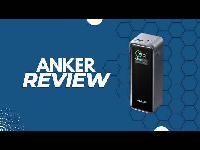 Review: Anker Prime Power Bank, 27,650mAh 3-Port 250W Portable Charger (99.54Wh) Smart App