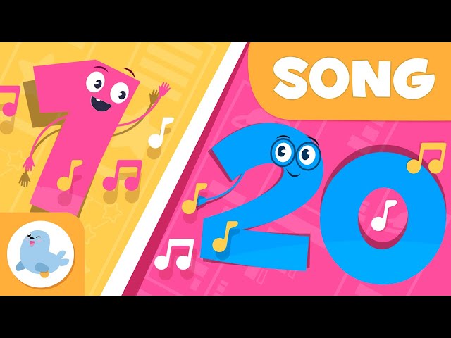 NUMBERS 1-20 SONG 🚀 Educational Video to Learn Numbers 🪐