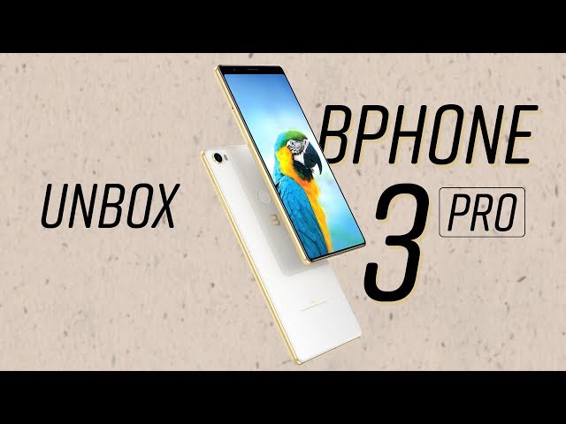 Bphone 3 Pro có rồi: thử camera và Antutu
