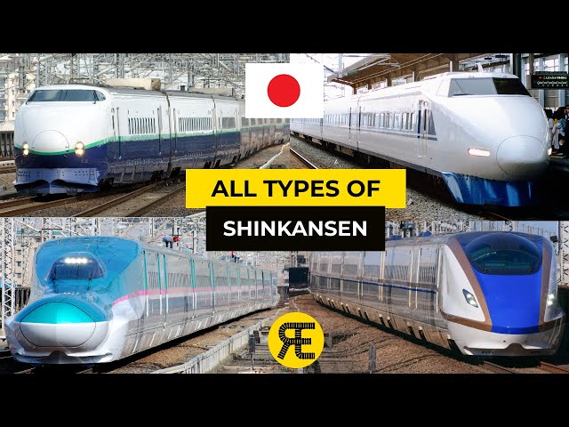Evolution of Shinkansen Trains - EXPLAINED