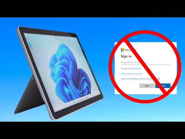 How to Setup Windows 11 Without a Microsoft Account (Local Account)