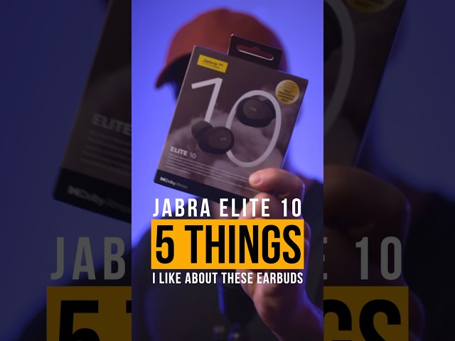 5 Things I Like About The Jabra Elite 10 Earbuds #shorts #jabra #truewireless #noisecancelling
