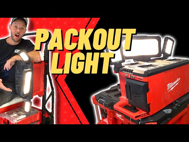 New packout light and charger from Milwaukee tools just landed in Australia