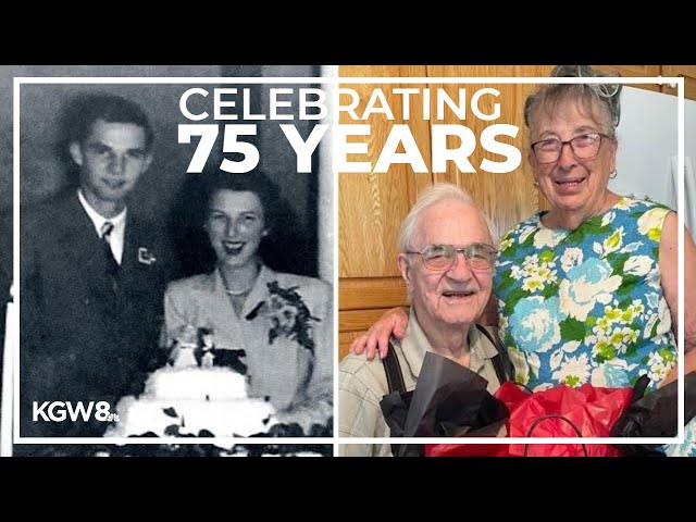 Canby couple celebrates 75th wedding anniversary