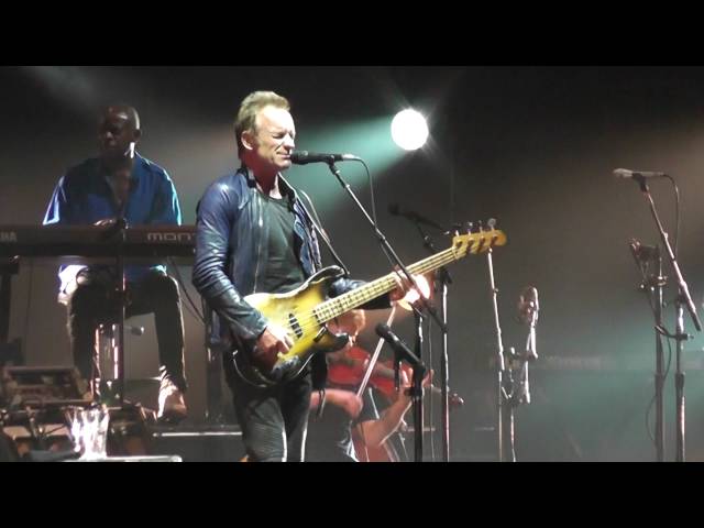 Sting "Driven to Tears" in Edmonton July 24, 2016 Rock Paper Scissors Tour