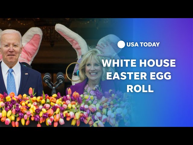 Watch: White House Easter egg roll celebration