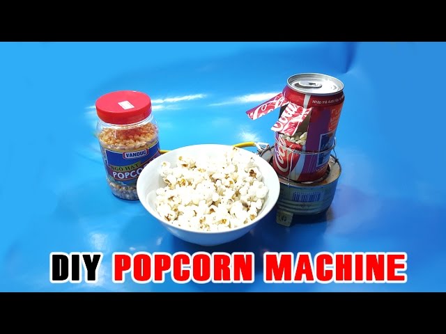 How to make PopCorn Machine from Glow Plug