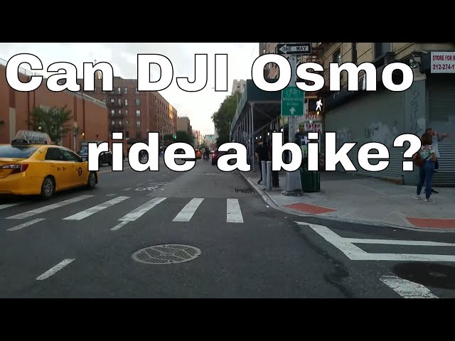 Can DJI Osmo Mobile be used on a bike? Will it work?