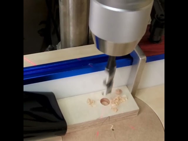 [DIY] Awesome drill press table for precision woodworking / Full video in the description