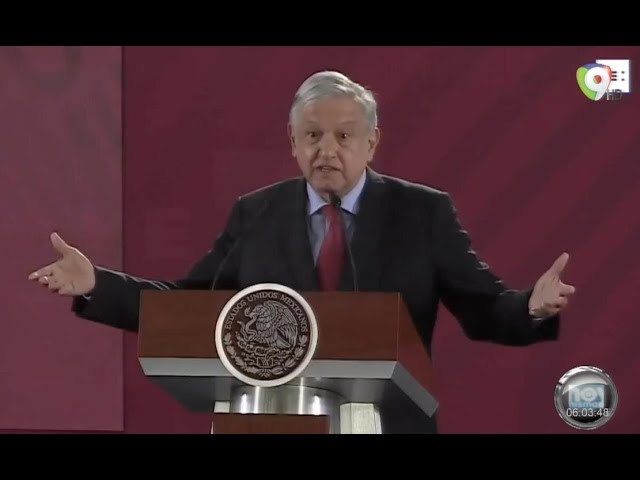 El presidente de Mexico López Obrador existe que España se Disculpe