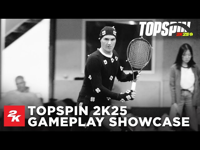 TopSpin 2K25 | Gameplay Showcase | 2K