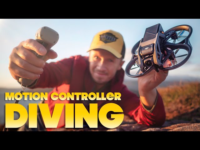DJI AVATA // CAN YOU DIVE WITH THE MOTION CONTROLLER AND HEAD TRACKING?