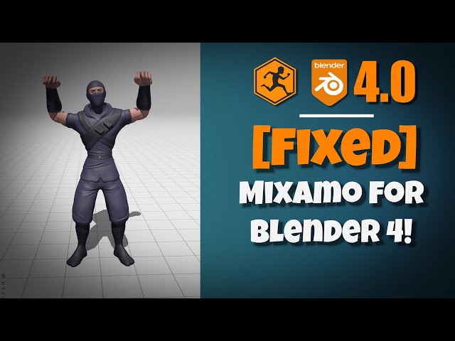 [FIXED] Mixamo addon for Blender 4!