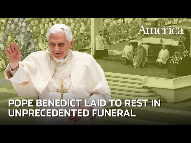 Was Pope Francis wrong to only mention Benedict XVI once in his funeral homily?