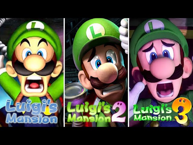 Luigi's Mansion Trilogy - Full Game Walkthrough