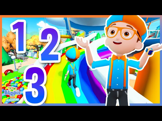 Fun-filled Learning Adventure with Blippi Roblox Learns Numbers | Educational Videos for Kids