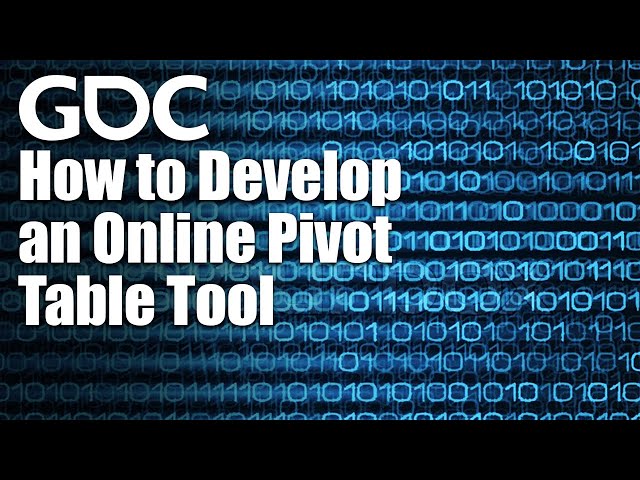 Help Game Designers Analyze Data: How to Develop an Online Pivot Table Tool