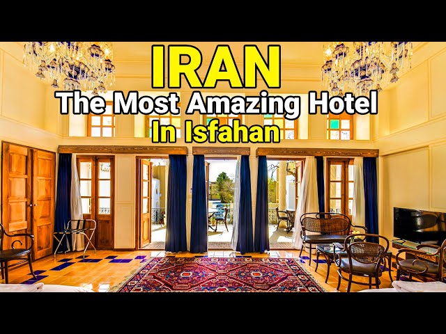 IRAN - We Stayed in The Most Amazing Hotel In Isfahan, Keryas Hotel ایران