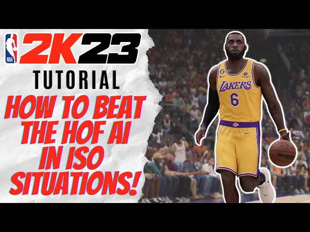 NBA 2K23 Tutorial: How to EASILY beat the Hall of Fame CPU in 1-on-1 situations!